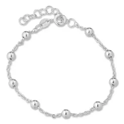 Kollektionsmuster Kugelkettenarmband aus Silber 17 cm x 4,0 mm 