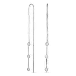 Kollektionsmuster ketten ohrringe in Silber