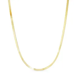 Kollektionsmuster Schlangenhalskette aus vergoldetem Sterlingsilber 40 plus 5 cm x  