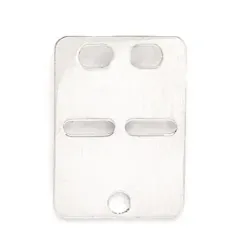 Kollektionsmuster ID-Blech aus Silber