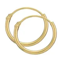 Kollektionsmuster BNH Kreole in 8 Karat Gold