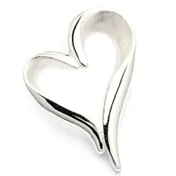 Kollektionsmuster Herz Anhänger aus Silber