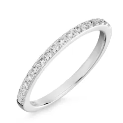 Kollektionsmuster Zirkon Ring aus Silber